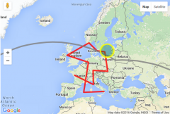Different types of map objects - lines, polylines, circles, polygons