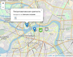 Information window - Title, description and toolbar